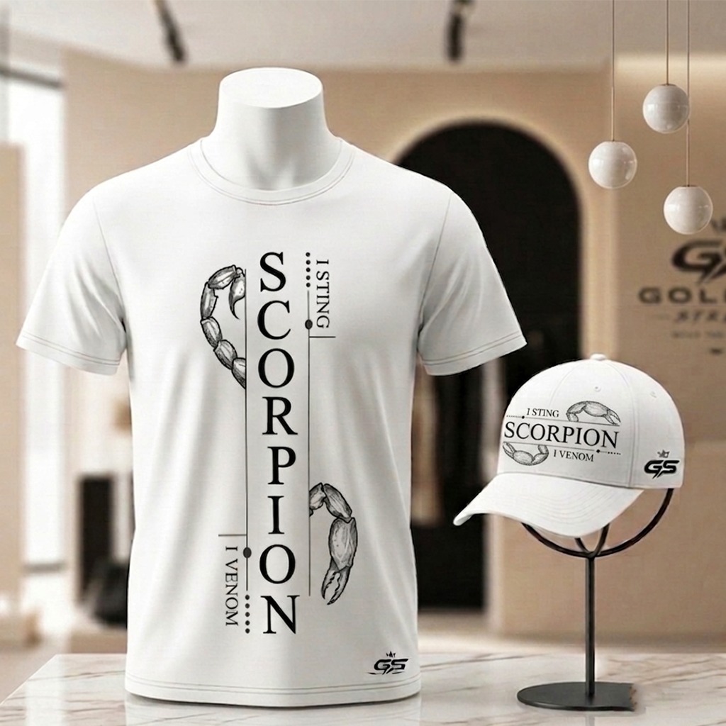Tshirt et Casquette Scorpion